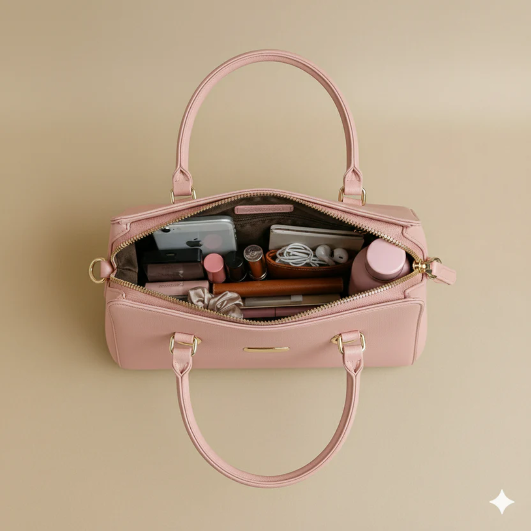 Caramel Structured  HandBags For Women–Premium Everyday Handbag