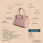 Caramel Structured  HandBags For Women–Premium Everyday Handbag