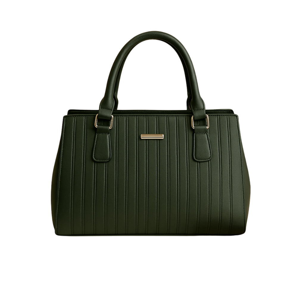 Elara Textura Classic Tote HandBag for Women-Premium PU Leather Elegant Handbag