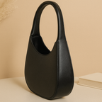 Oval Shape Shoulder Bag for Women - Premium PU Leather Stylish Handbag