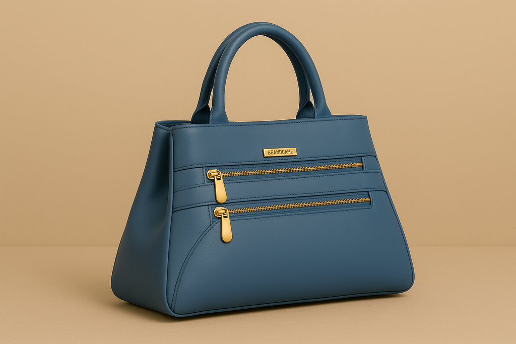 Teal Luxe Shoulder Handbag