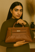 Teal Luxe Shoulder Handbag