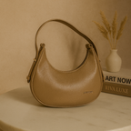 Crescent Design Shoulder Handbag–Premium Minimalist Handbag