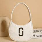 Oval Shape Shoulder Bag for Women - Premium PU Leather Stylish Handbag