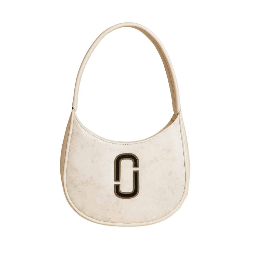 Oval Shape Shoulder Bag for Women - Premium PU Leather Stylish Handbag