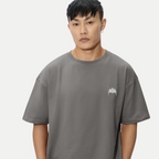 Mens-Oversized-Aether-Sigil-Metallic-Graphic-Tee